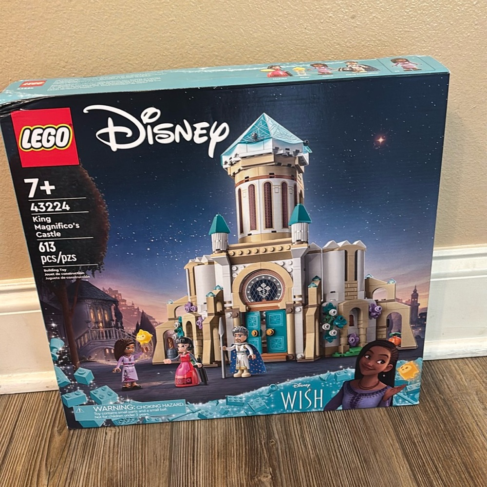 Disney Wish King Magnifico’s Castle Lego set